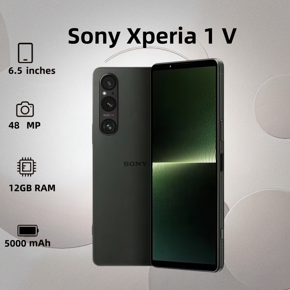 Sony Xperia 1 V Snapdragon 8 Gen 2 (4 nm) OLED 256GB 12GB RAM Nano-SIM + eSIM
