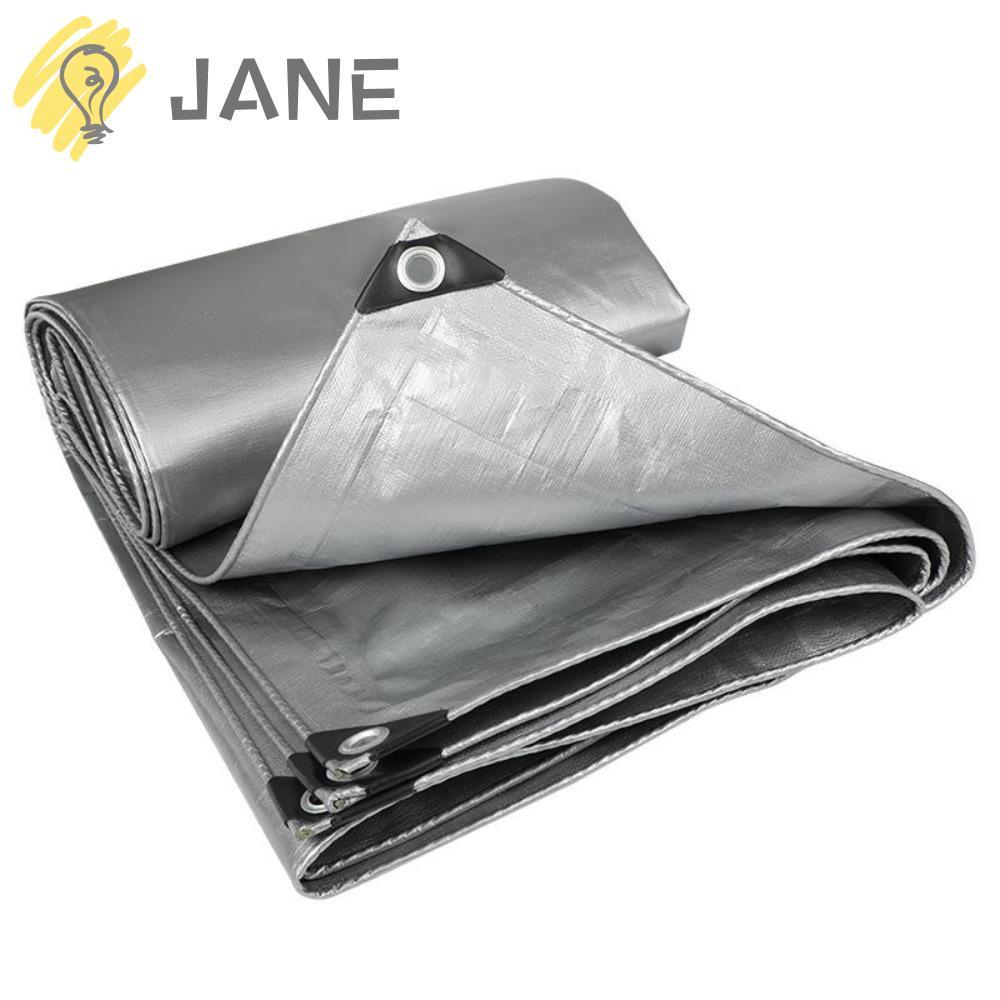 JANE ผ้ากันฝน,เต็นท์แคมป์ปิ้งเสื่อเรือรถบรรทุกหลังคากันสาดผ้าใบกันน้ํา PE,ผ้ากันน้ํากันสาดกลางแจ้ง 2