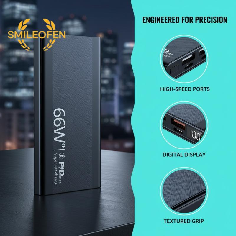 [Smileofen] DIY 1260110 กล่องเก็บแบตเตอรี่ PD225W เคส Qui Charge Slim Design สําหรับใช้ทุกวันใหม่