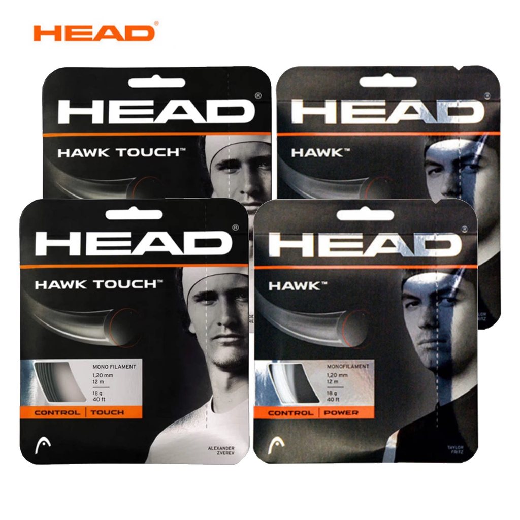 HEAD HEAD เทนนิสนําเข้าเส้นใยโพลีเอสเตอร์ไม้เทนนิสเฉพาะ Play-Resistant Network Cable hawk touc/hawk 