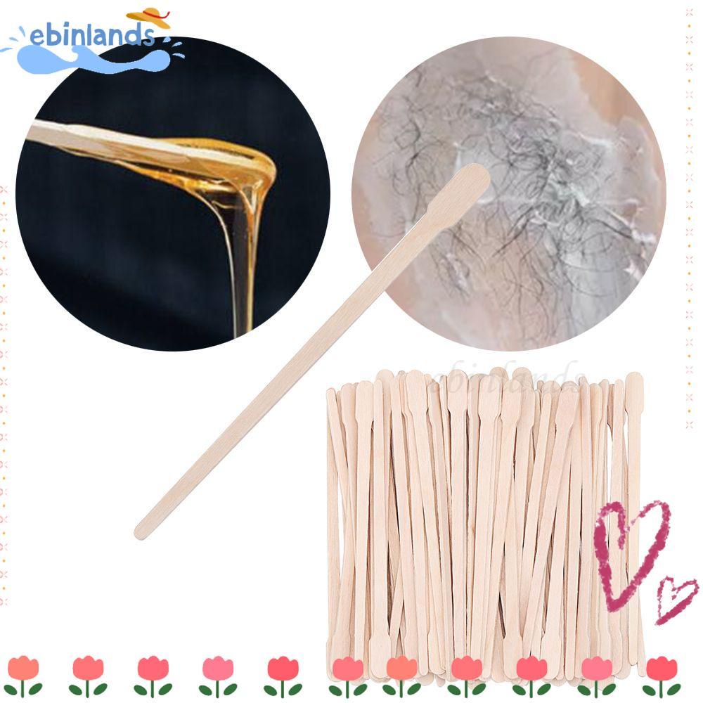 EBINLANDS แท่งแว็กซ์หน้าไม้และคิ้ว Beauty bar ขี้ผึ้งกําจัดขนพิเศษ bean แว็กซ์ Applicator