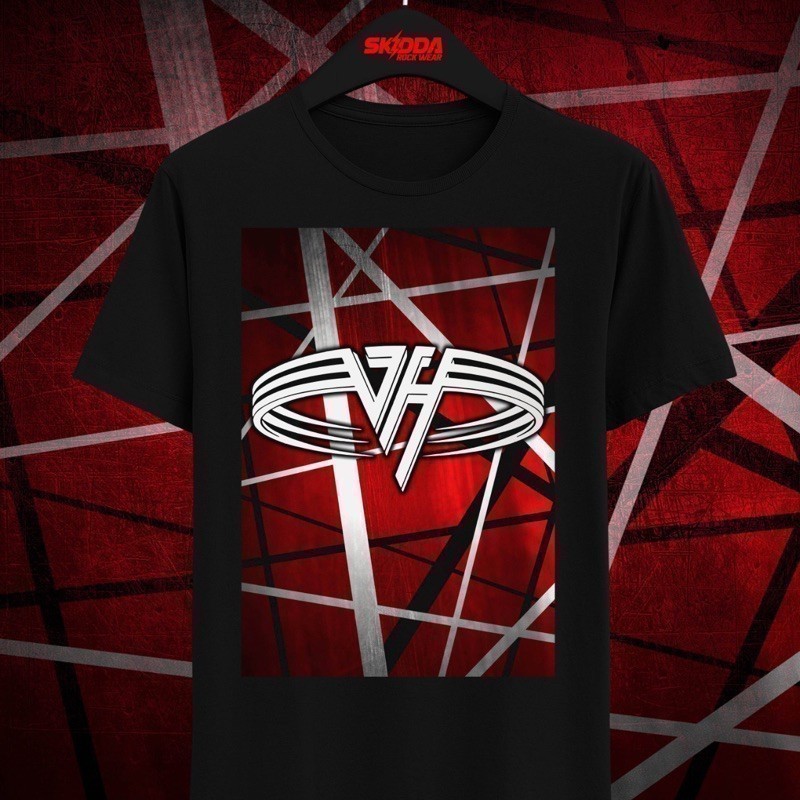 2026 เสื้อยืดแฟชั่น Van Halen Rock Band
