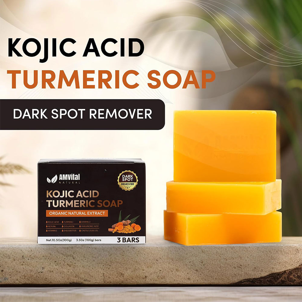 AMVital  Kojic Acid Dark Spot Remover Soap Bar