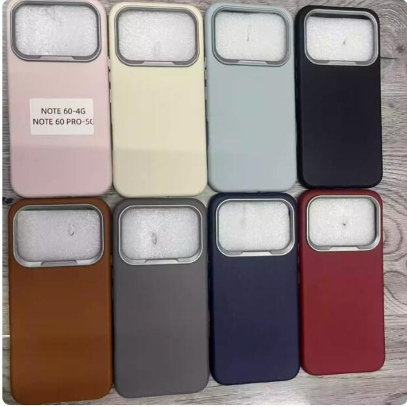 สําหรับ infinix Note 60 Pro 2026 เคสโทรศัพท์ Matte Texture หนัง Soft TPU ปลอกซิลิโคนเคสโทรศัพท์ซิลิโคนกันกระแทกหรูหราปกหลัง