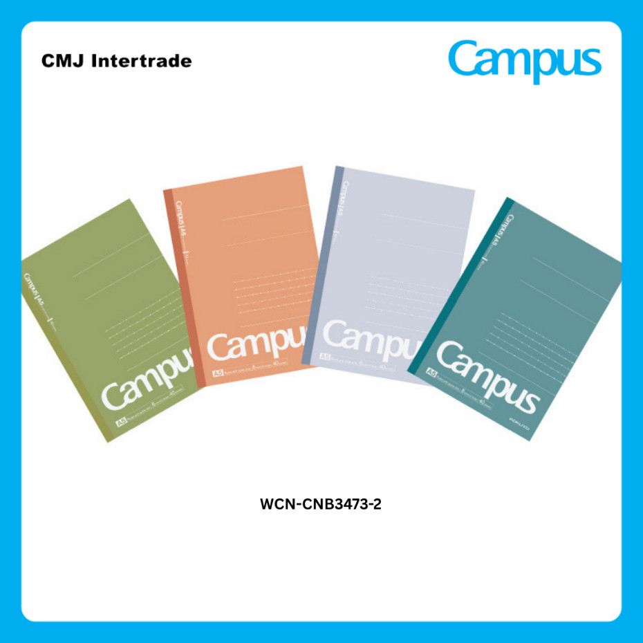 KOKUYO Campus color notebook A5-2 สมุดขนาด A5 สมุดโน้ตคละสี สมุดบันทึกแคมปัส