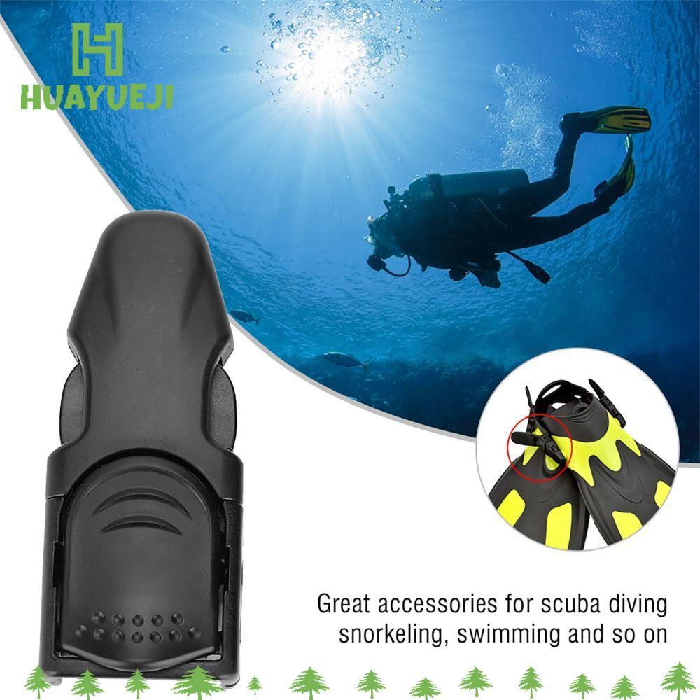 YUEJI Fin Strap Buckles, การออกแบบที่ถอดออกได้ PC ดําน้ํา Flippers สายรัดหัวเข็มขัด, อุปกรณ์เสริมทดแ