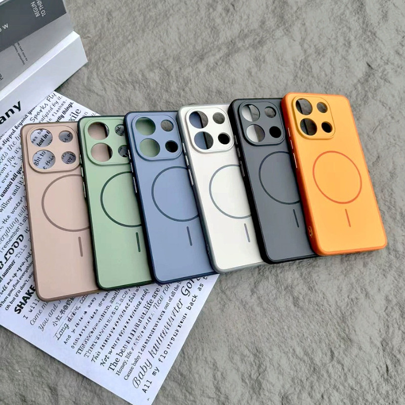 ขอบสีสันสดใส ป้องกันรอบด้าน ดีไซน์สองสี เท่ไม่ซ้ำใคร เคส สำหรับ Redmi Note 15 14 13 Pro Pro + Plus 4G 5G 2026 – โปรปัง