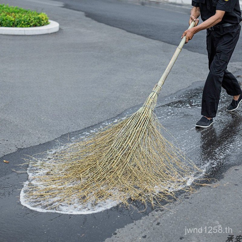 Sweeping Courtyard Road Broom Workshop Old-fashioned Workshop ไม้กวาดกลางแจ้ง Workshop Dazhuyuanzi โ