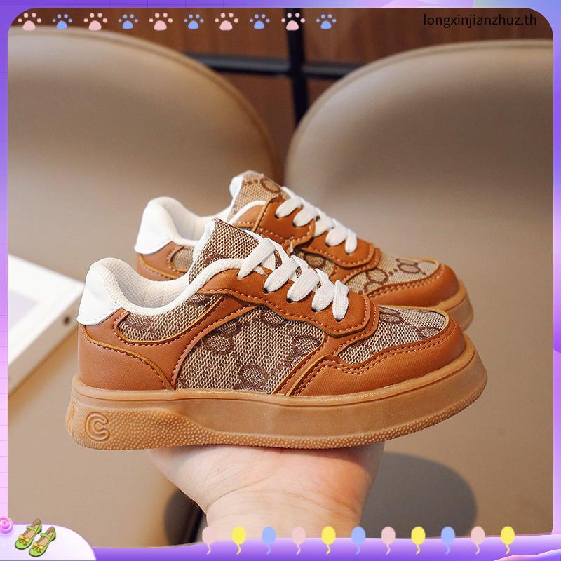 พร้อมส่ง รองเท้าผ้าใบลําลอง น้ําหนักเบา ใส่สบาย แฟชั่นสําหรับเด็กผู้ชาย และเด็กผู้หญิง ราคา ถูกที่สุด ดีลบีเคเค แกลเลอรีภาพที่ 5