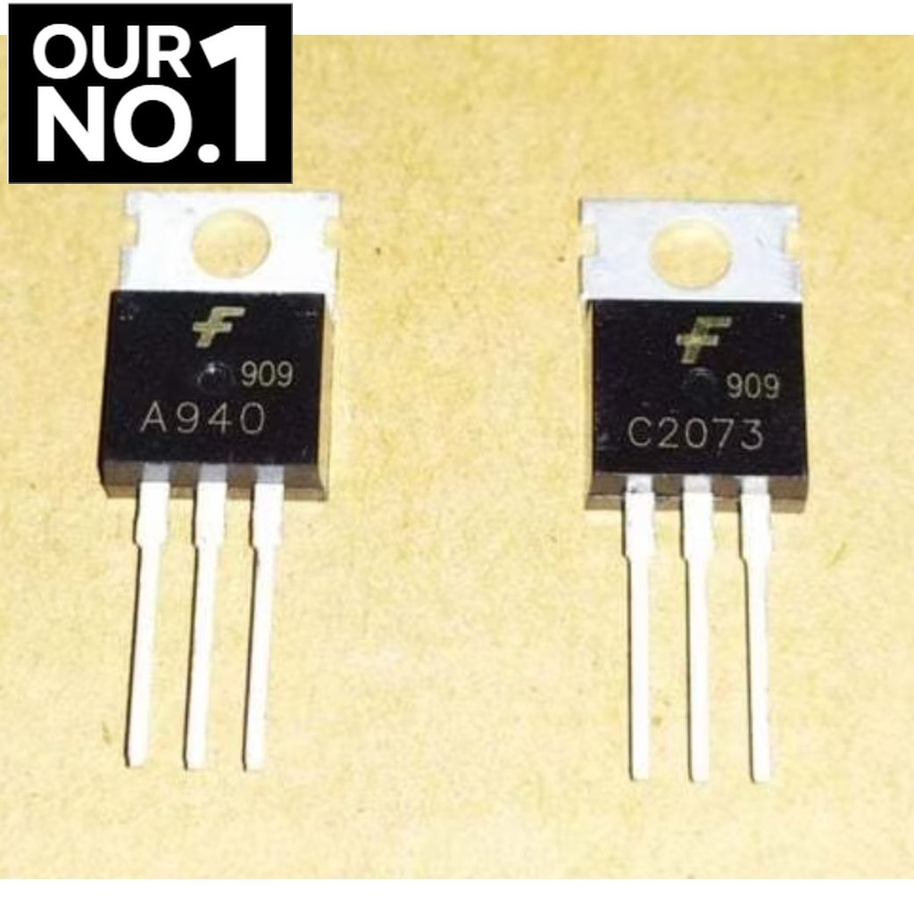 10 ชิ้นเดิม 2SA940 2SC2073 ทรานซิสเตอร์ A940 C2073 TO-220