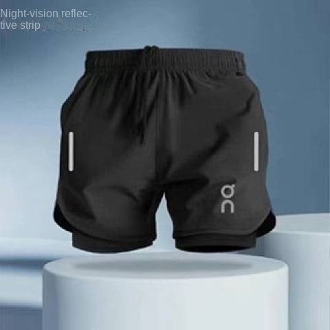 Hot Selling on Quick-Drying Shorts Summer Men's and Women's Running Training Shorts Exposure-Proof Belt Lining Fitness Sports Pants Multi-Color Optional 9uv4