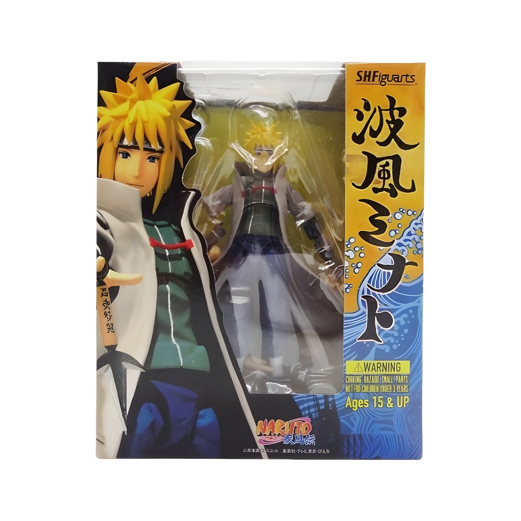 Naruto Shippuden SHF Uchiha Sasuke Obito Kakashi มินาโตะ Namikaze Joint Movable Action Figure ของเล่