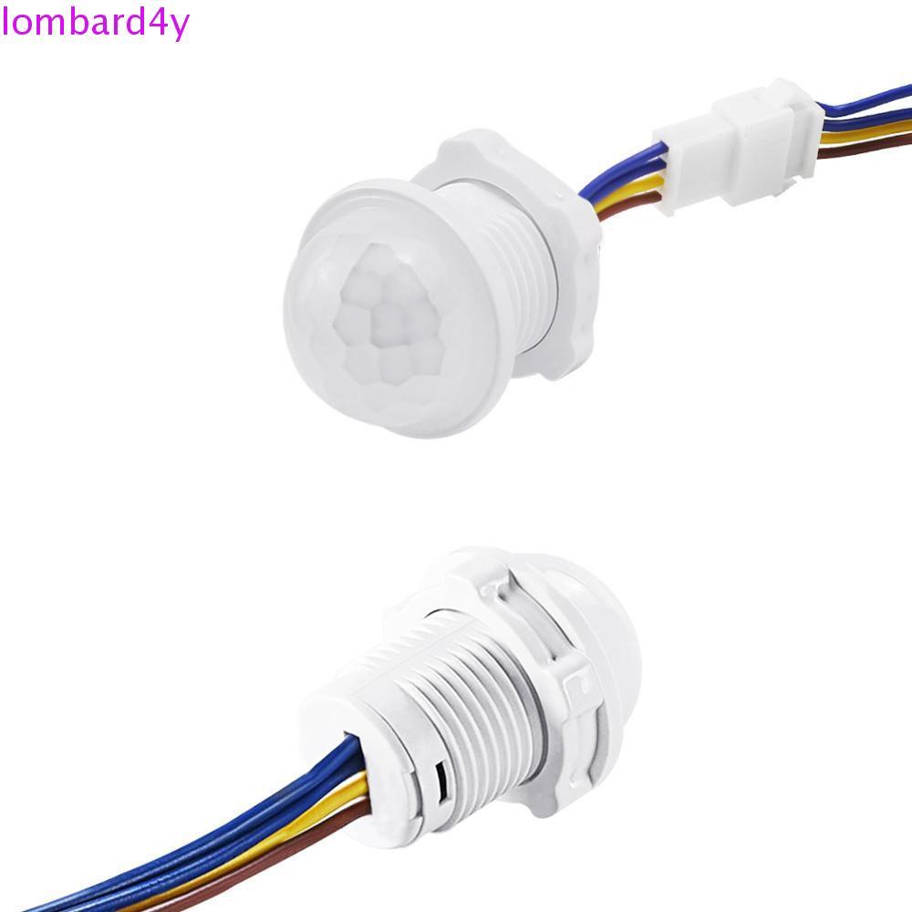 LOMBARD อินฟราเรด Motion Sensor สวิทช์สวิตช์ไฟ LED PIR Sensor เครื่องตรวจจับโคมไฟกลางคืน Sensitive M