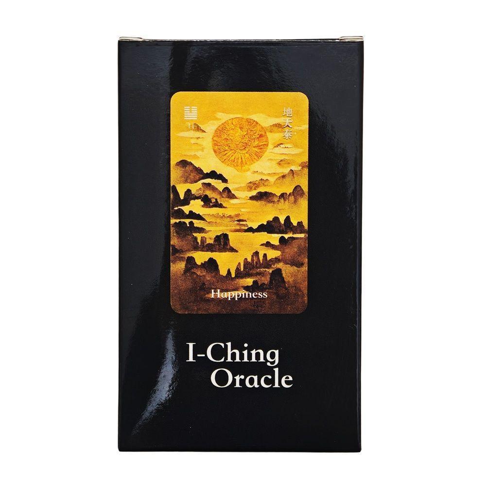 เกมกระดาน I-Ching Oracle I-Ching Oracle Oriental God Rhyme ภูมิทัศน์สไตล์จีน 10.5 * 6.1 ซม. เกี่ยวกั