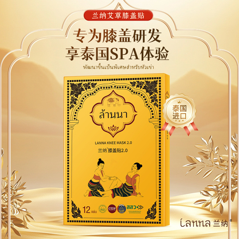 Patch lanna Hot 2.0 Day Hot Sale Thai Moxibustion Patch