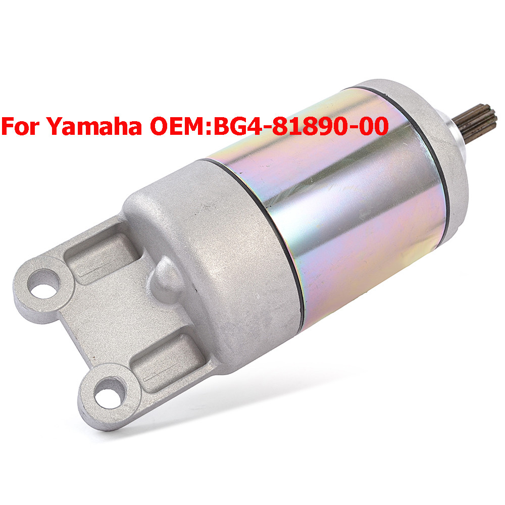 มอเตอร์สตาร์ทสําหรับYamaha YXF850 WOLVERINE X4 2018-2020 YXF1000 WOLVERINE RMAX 4 SE 2021 BG4-8189-0