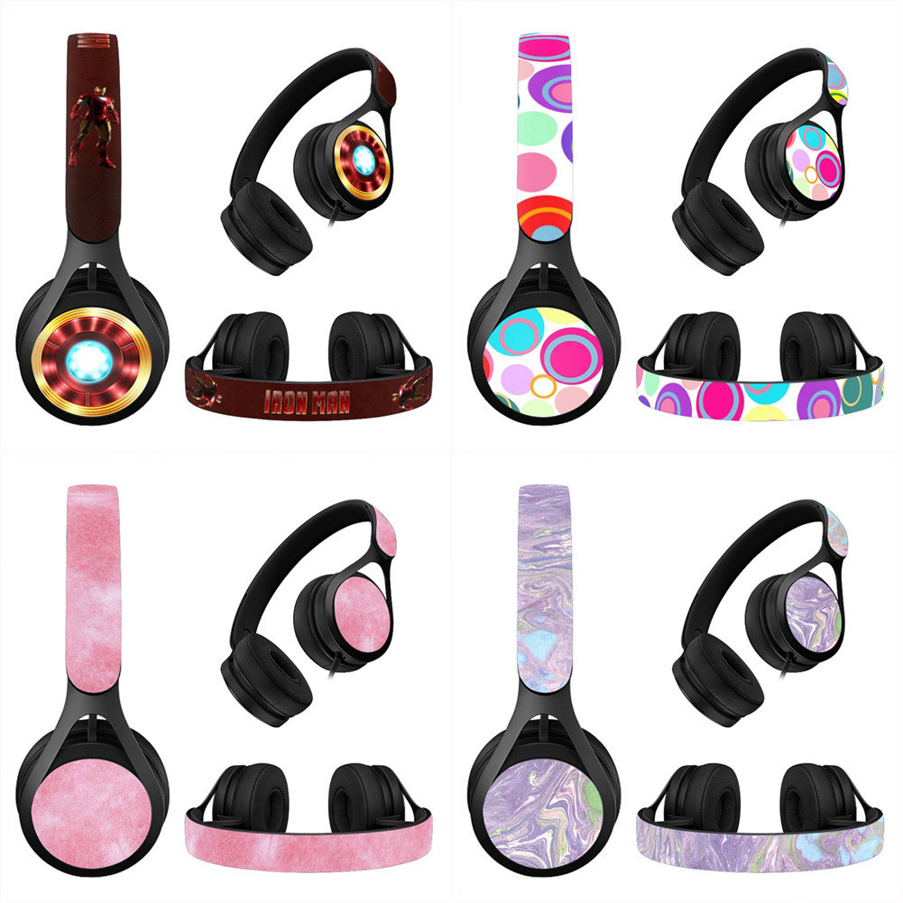 Spot Goods#Suitable for Magic Sound beats ep Headphone sticker film Wired Headphone Stickers skin st