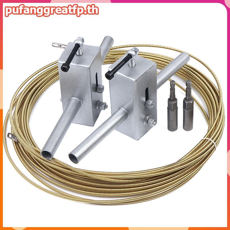 PUCEFP ลวดไฟฟ้าเกรดอุตสาหกรรมและ DIY ไฟฟ้าเครื่องดึงสายอัตโนมัติ Power Pipe Threader Qui และ Easy .