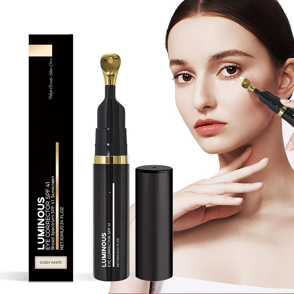2024 Luminous Eye Corrector Spf 41, Under Eye Color Corrector สําหรับ Dark Circles, Hydrating Eye Se
