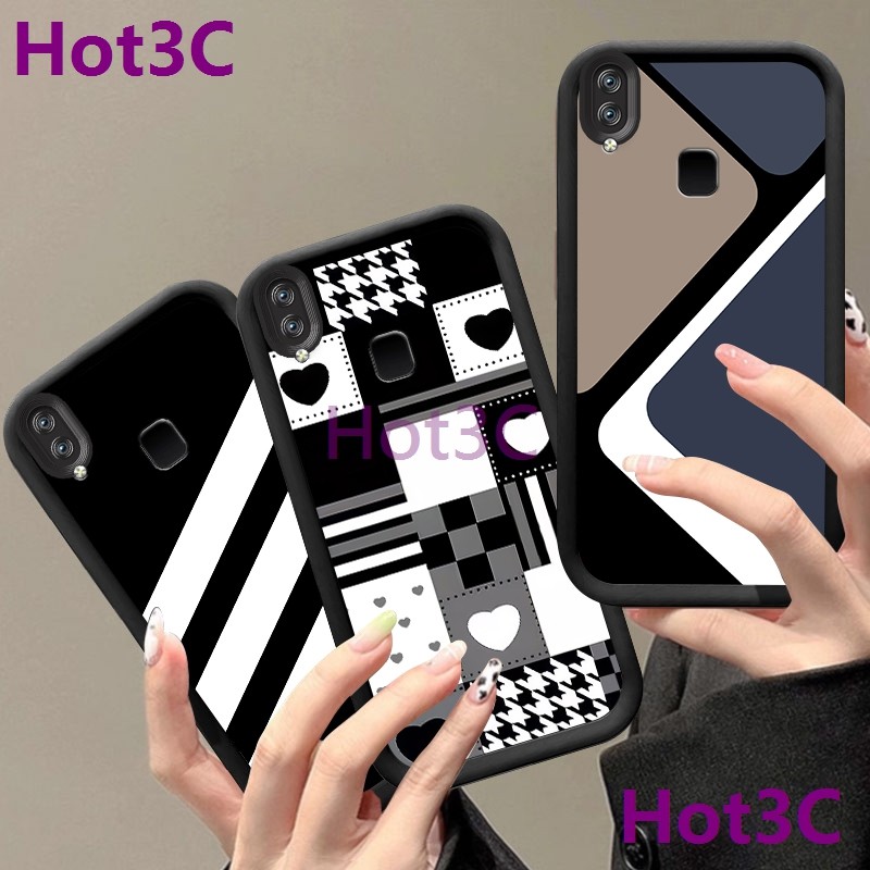 เคส Vivo Y95 / Vivo Y93 / Y91 / Y91i เลนส์ป้องกัน tpu เคสโทรศัพท์แฟชั่น PJCP