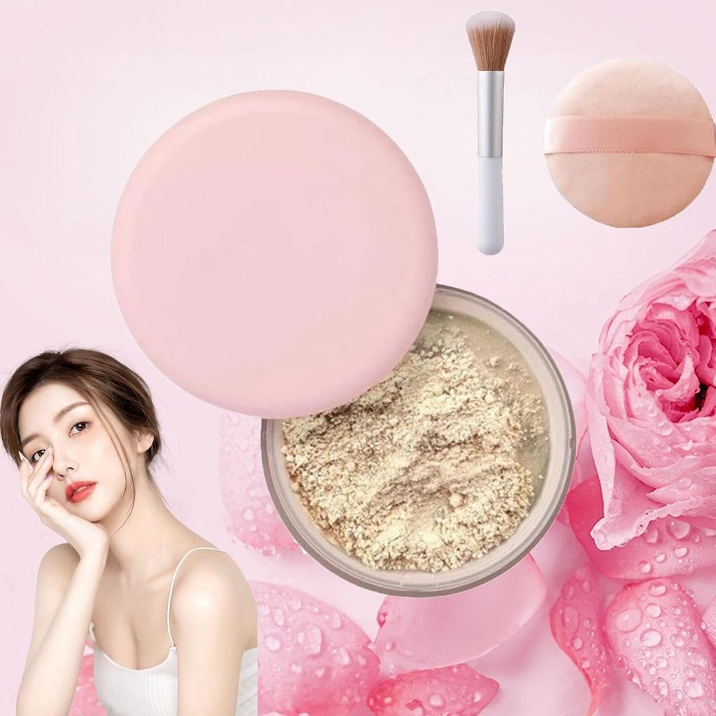 Luminance Milano Pink Powder, Luminance Milano, Allaur Beauty Pink Setting Powder, Beauty Blurring P