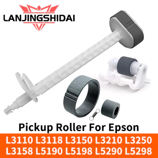 Pickup Roller สําหรับ Epson L3110 L3118 L3150 L3210 L3250 L3158 L5190 L5198 L5290 L5298 แยก Roller & ยางยาง