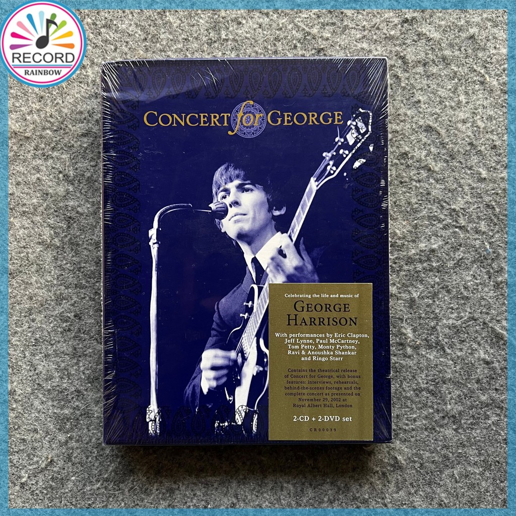George Harrison Concert For George Original 2CD+2DVD Album [Sealed] Brand New 1Z04955 -TH2