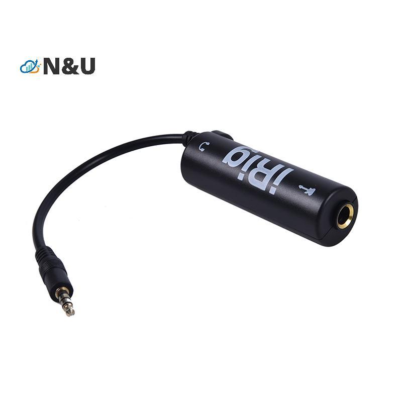 N&U Guitar Interface IRig Converter เปลี่ยนกีตาร์สําหรับโทรศัพท์ใหม่