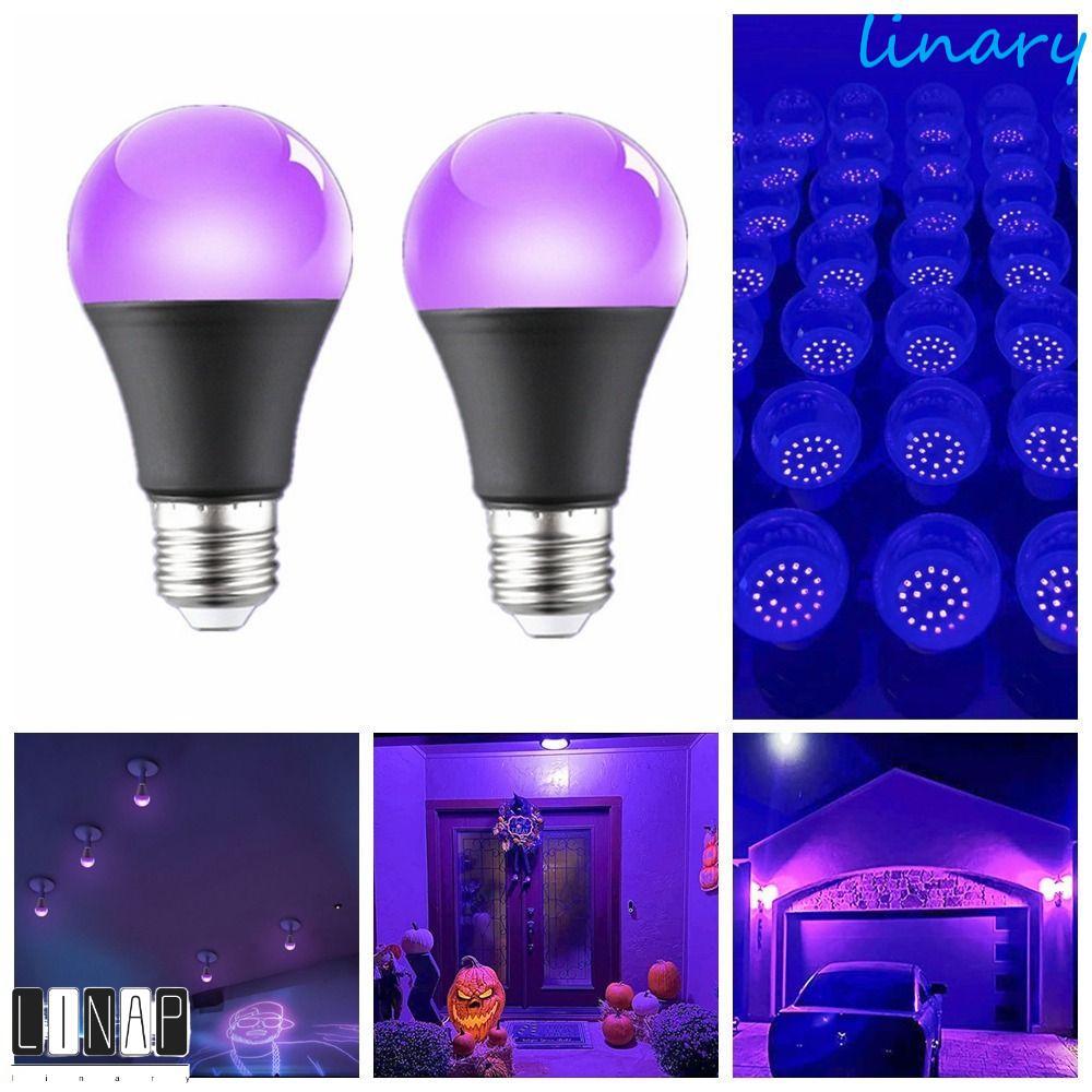 CULINARYHV UV Purple Bulb, 10W 85-265V Aluminium Purple Black Light Bulb, Night Light 360 Glow E26/E