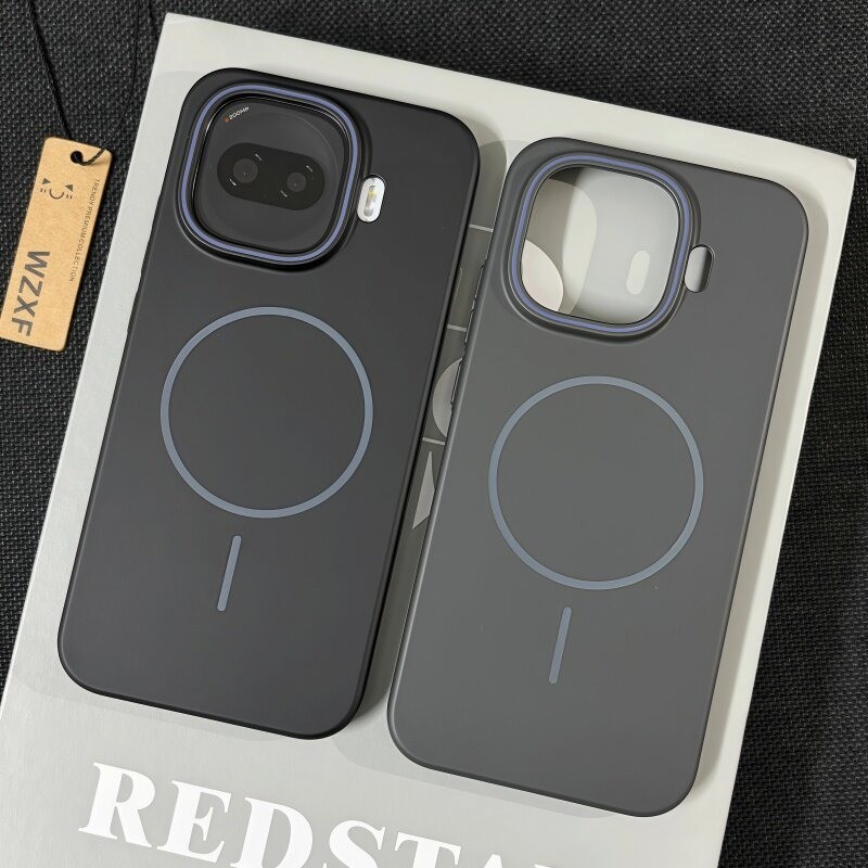 เคสโทรศัพท์แม่เหล็กนุ่มลื่น สําหรับ ไอคิว Z11 z10เทอร์โบ นีโอ 11 10 มือโปร 15 พิเศษ 13 12 มือโปร น้ําหนักเบากระจายความร้อนฝาครอบป้องกัน เคลือบสไตล์มินิมอลเปลือกแข็ง
