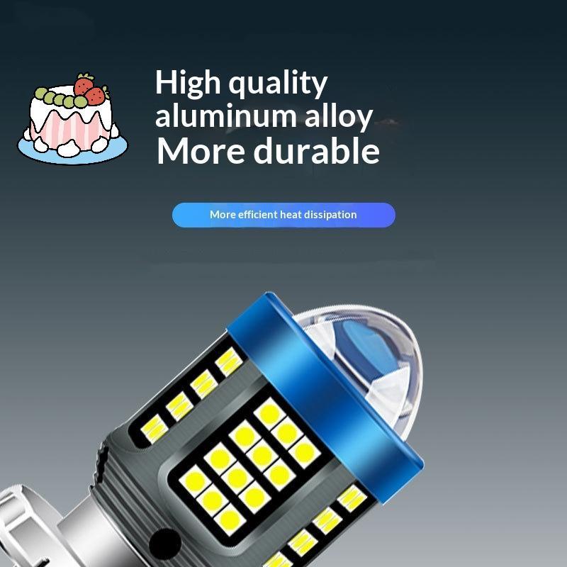 [Sep-t] 1/2 ชิ้น 120W H4 ไฟ LED สําหรับรถจักรยานยนต์ 360° ไฟขับรถขนาดเล็กสว่างเป็นพิเศษ H4 H6 T19 P1
