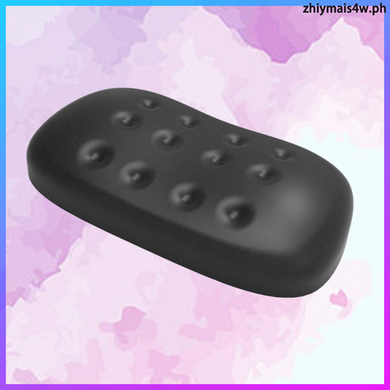 Mouse Wrist REST Pad เบาะหน่วยความจํา Hand Rest รองรับสําหรับแล็ปท็อปคอมพิวเตอร์สํานักงาน (สีดํา) zh