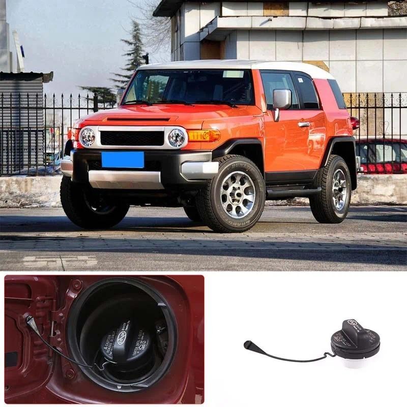 สําหรับ Toyota 4 Runner FJ Cruiser Camry Sequoia corolla RAV4 ABS สีดํารถถังน้ํามันเชื้อเพลิงฝาครอบส