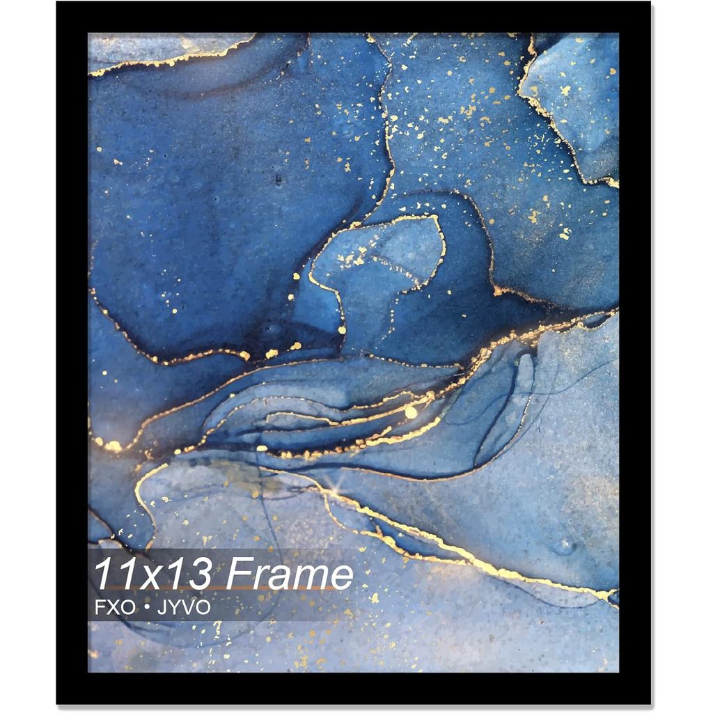 กรอบรูป 11x13 กรอบสีดําสําหรับภาพโปสเตอร์รูปภาพ 11 x 13 นิ้วน้ําหนักเบาและโปร่งใสสูง 11 โดย 13 กรอบส