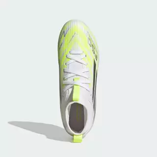 adidas ฟุตบอล รองเท้าฟุตบอลทรงมิดคัท F50 SPARKFUSION LEAGUE Firm Ground / Artificial Ground สำหรับเด็ก เด็ก สีขาว IH1772