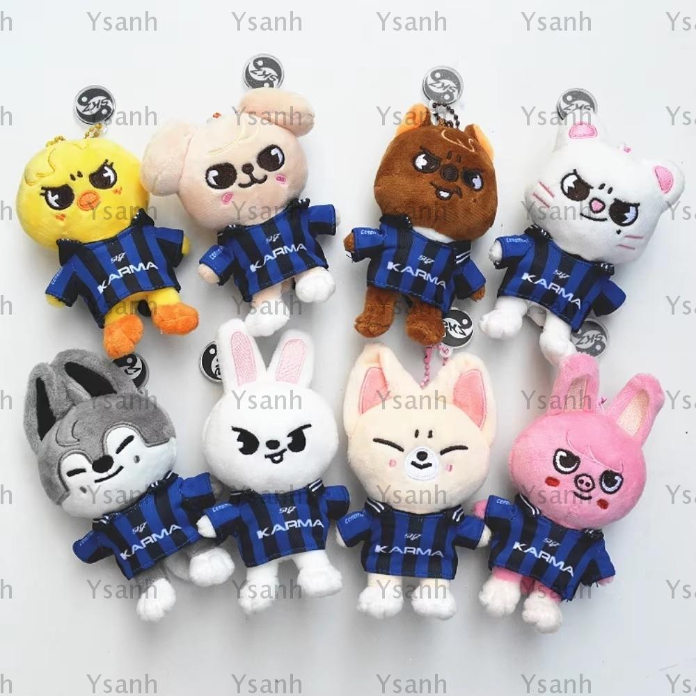 YSANH Plush Evil Emotion สไตล์พวงกุญแจ, Felix KARMA SKZOO แบบพกพา SKZOO Karma Plush พวงกุญแจ, Magic 