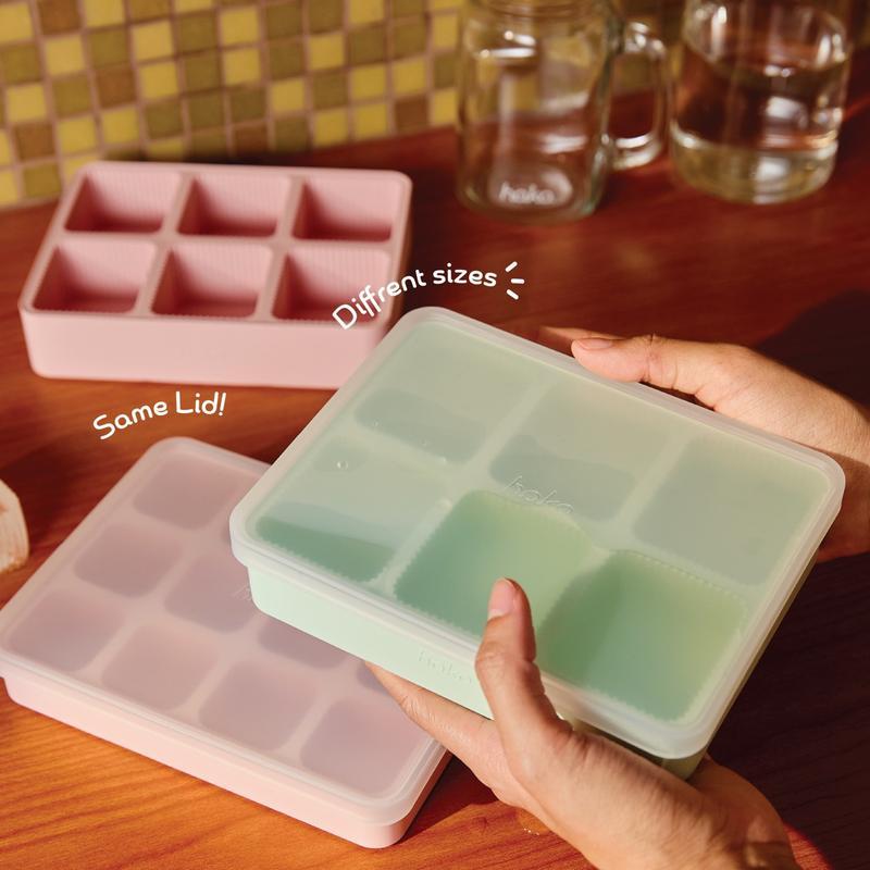 hako Large Silicone Ice Tray 6 cubes ถาดทำน้ำแข็งซิลิโคนแบบใหญ่ 6ก้อน