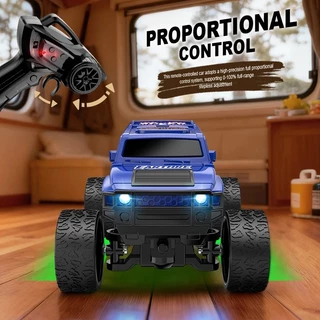 1:64 MINI RCรถปีนเขาพร้อมTrailer Full Scale Off-roadรถ2.4Gรีโมทคอนโทรลรถของเล่นเดสก์ท็อปขนาดเล็กHummer Land Roverรุ่นเด็กของขวัญของเล่น