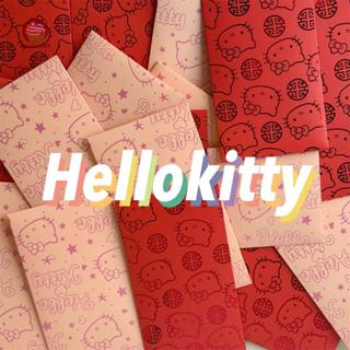 Myoloy 10 ชิ้นแพ็คเก็ตสีแดงปีใหม่ซองจดหมายสีแดงเทศกาลฤดูใบไม…