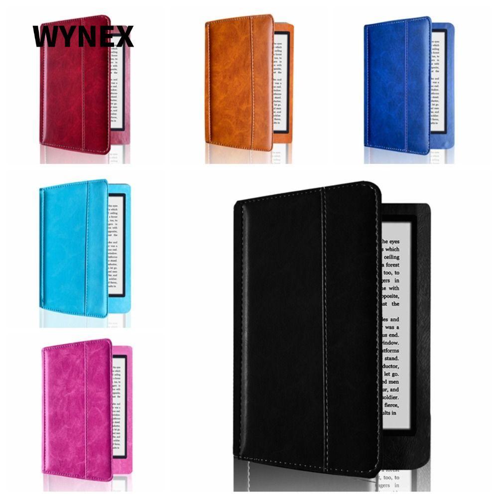 WYNEX E-Reader, 6 นิ้วป้องกันการล่มสลาย N613 ฝาครอบป้องกัน,ฝาครอบ Folio แบบนุ่มหนังกันกระแทกสําหรับ 