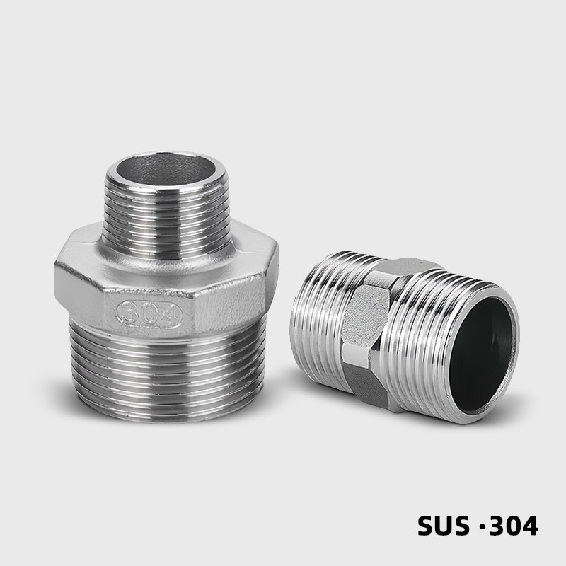 304เอสเอส 1/8 1/4 3/8 1/2 3/4 1" ลดอุปกรณ์จุกนม Quick Connector สแตนเลส