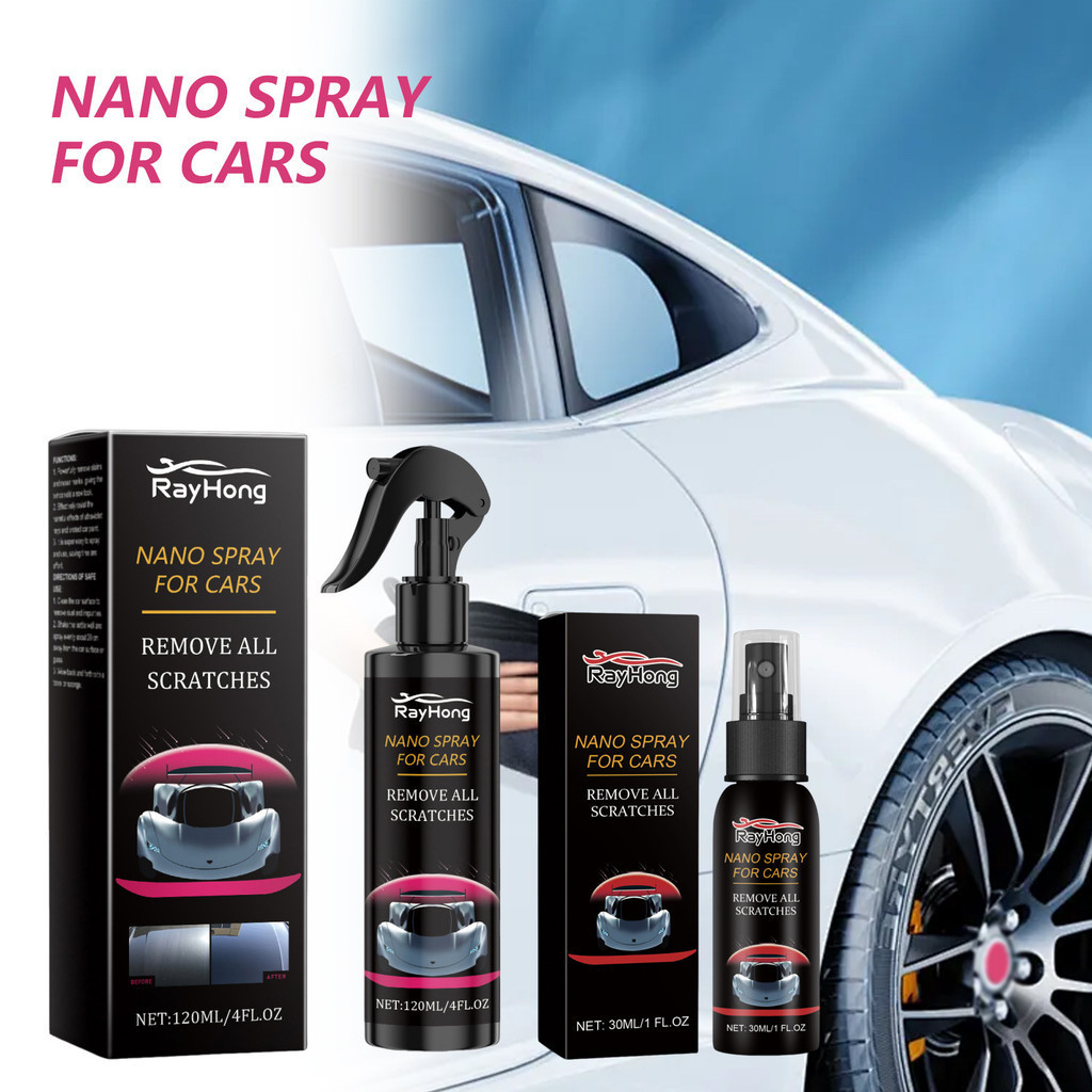 Spot Goods#Rayhong Automotive coating agent Car Paint Nano Coating Crystal Liquid Spray Car Dashboar
