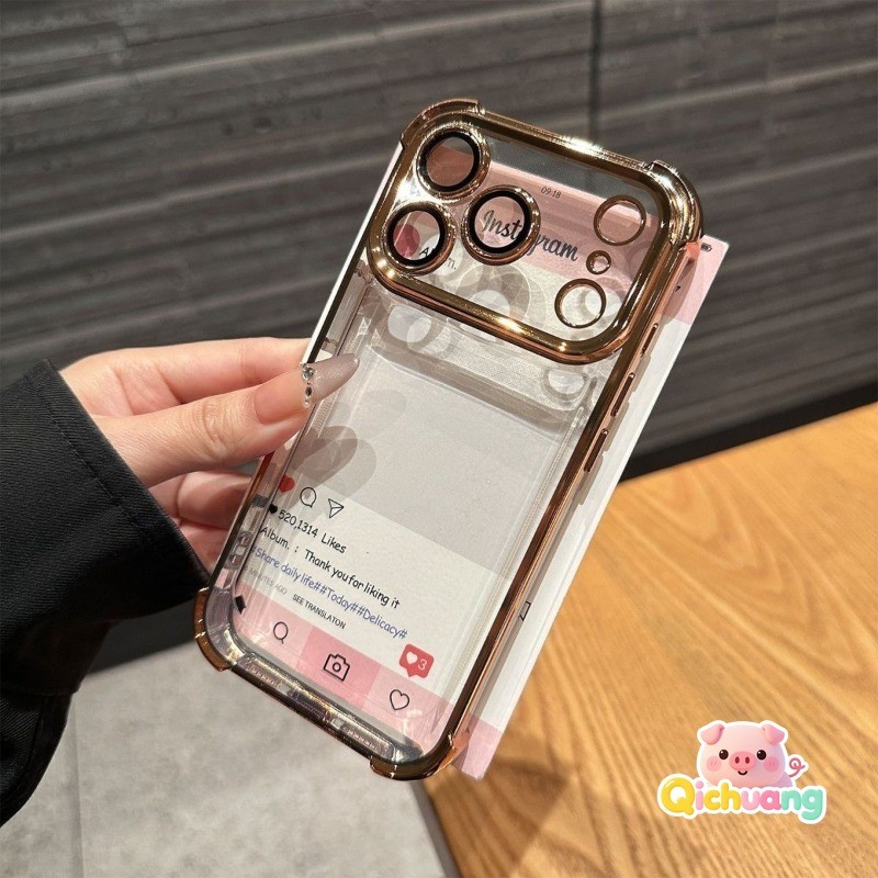 ชุบกรอบเคสโทรศัพท์ใสสําหรับRedmi K90 Pro Max 15 15Cหมายเหตุ15 Turbo 4 Pro Plus A5 4G 5G Redmi15Cฝาครอบสไตล์Simpleพรีเมี่ยมหรูหรากันกระแทกกรณีฝาครอบ