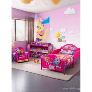 เดลต้าเตียงเด็กประกบเตียงกับ ราวกั้น เตียงเดี่ยวรถเด็กชายเตี…