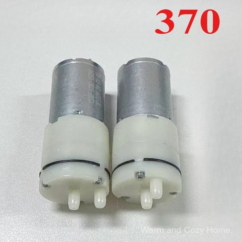 370 MINI AIR PUMP ไฟฟ้า Micro Vacuum Booster 3.7V ออกซิเจน 12V 6V Aquarium Powe ถังปลาสูงเงียบ I2U4 