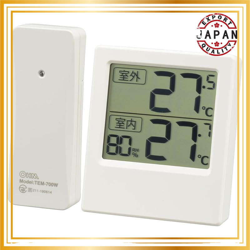 Ohm Electric Temperature and Humidity Meter, measures outdoor temperature