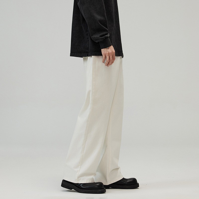 NWL24 nightmare 09 Baggy Jean Black กางเกงขายาว