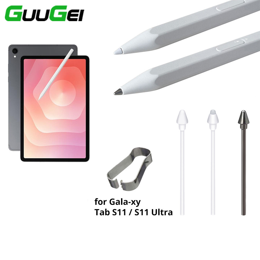 Guugei เคล็ดลับทดแทนสําหรับ Samsung Tab S11 S11 Ultra SPen Tip Samsung Galaxy Tab S11 เปลี่ยน Nib