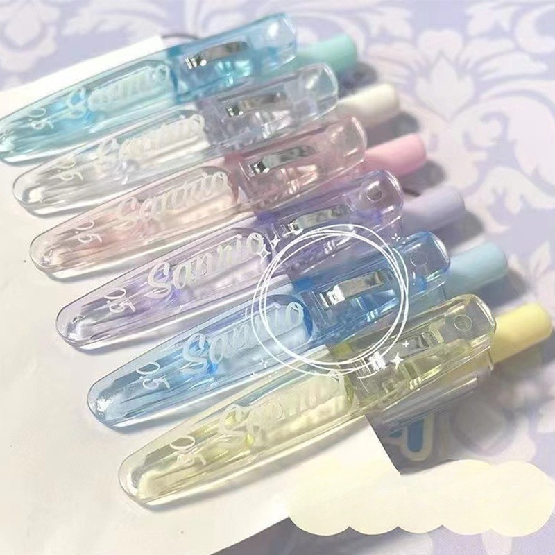 ปากกาเจล Sanrio ปากกาน่ารักๆ คละสี ลายน่ารัก หมึกดำ 0.5mm ปากกาสำหรับนักเรียน เครื่องเขียน ส่งไวจากไทย - รูปที่ 5