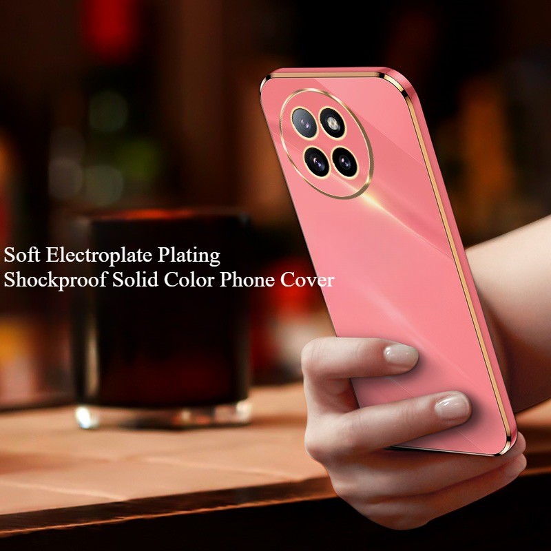 ชุบ Electroplated โทรศัพท์สําหรับ A1 A2x A2 A3 A3x A5 A6 A98 F23 8T A2x A2m Pro Reno Energy 5G 6D El